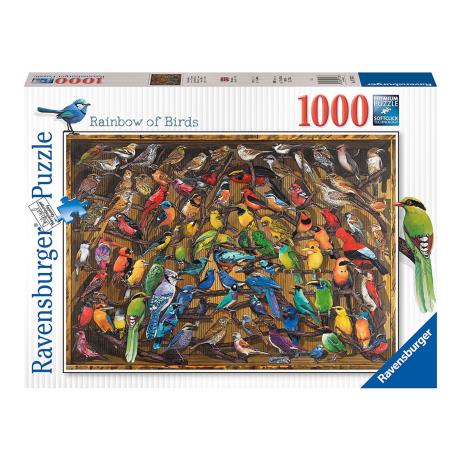 Rainbow of Birds 1000pc Jigsaw Puzzle £14.99